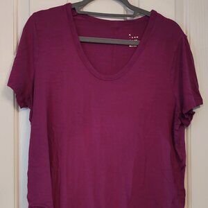 Women's XL Target Short Sleeve Fuschia Tshirt